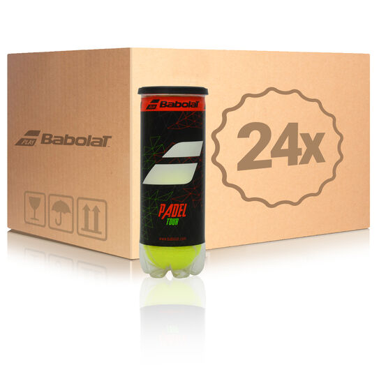 Babolat Tour Doos 24 x 3 stuks Padelballen
