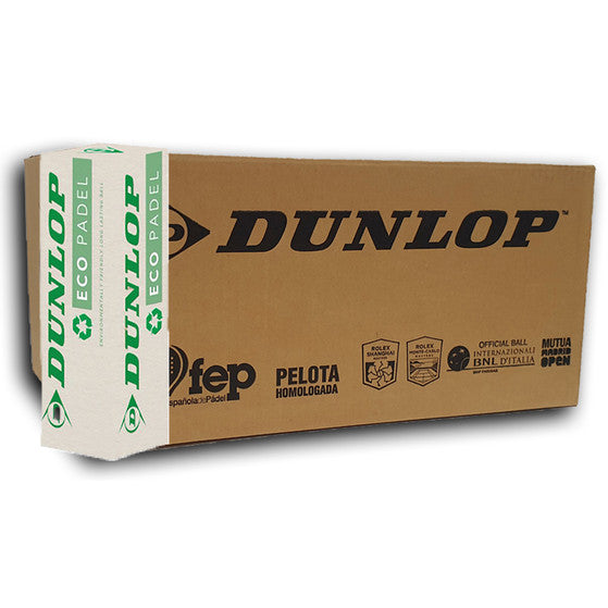 Dunlop ECO Padelballen Doos 24 x 3st