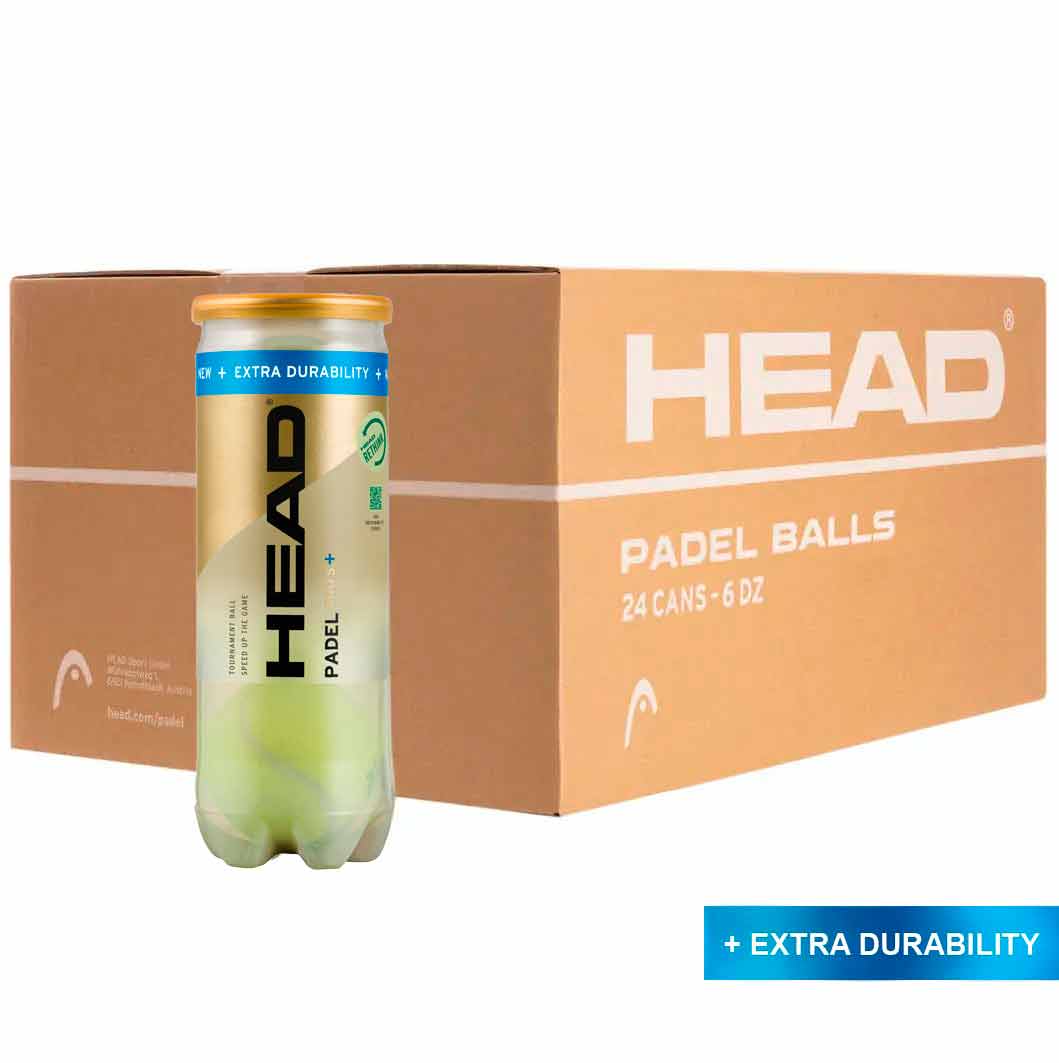 Head Pro S+ Doos 24 x 3 stuks Padelballen