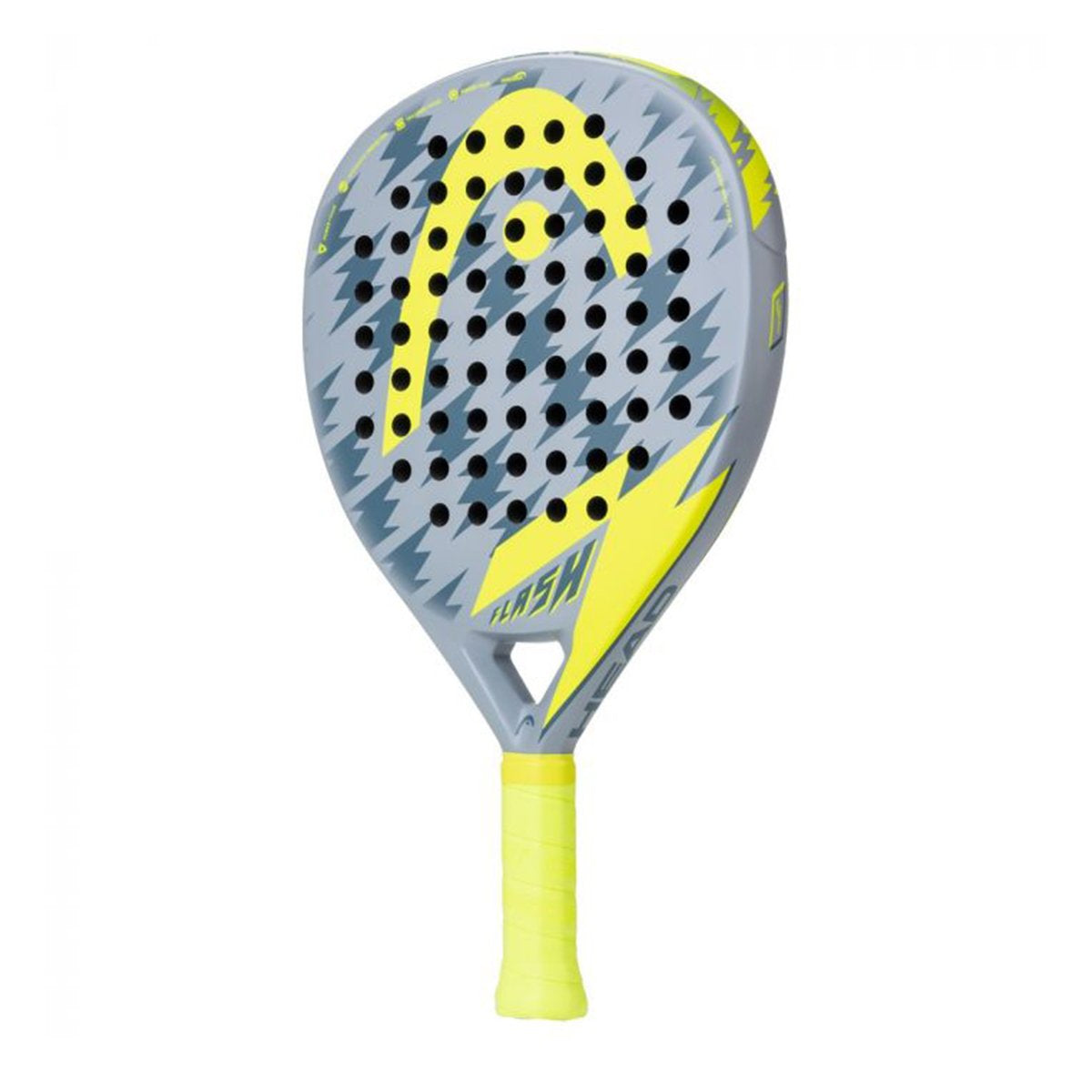HEAD Flash Grijs/Geel Padelracket