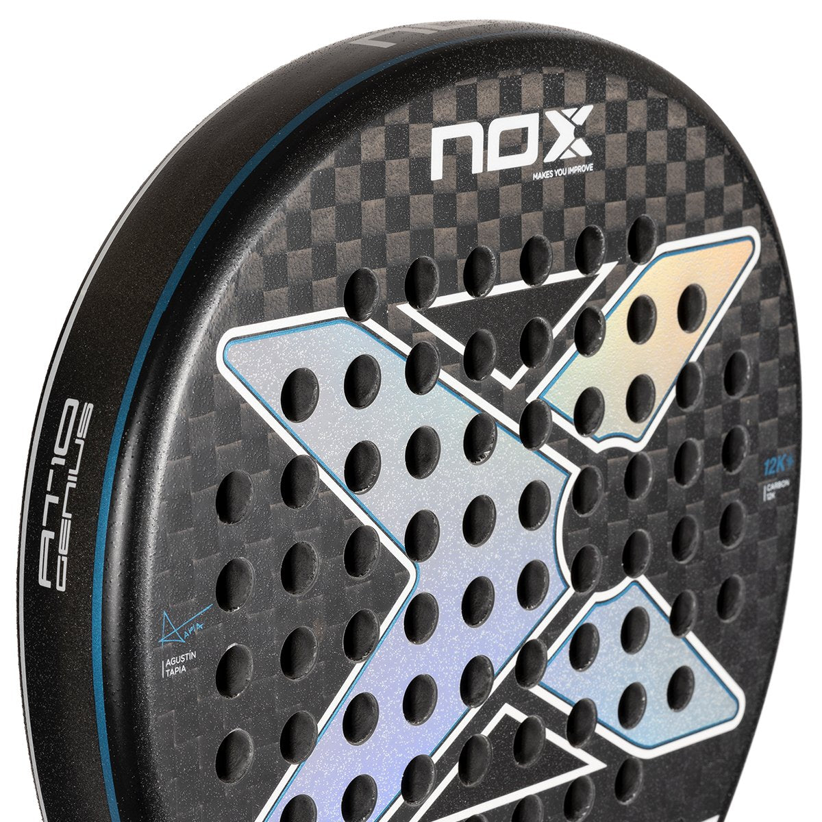 NOX AT10 GENIUS 12K By Agustin Tapia 2024 padelracket