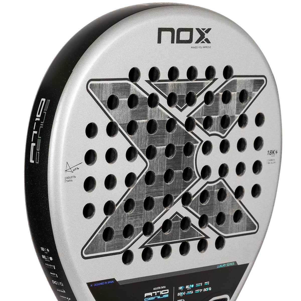 NOX AT10 Genius 18K By Agustin Tapia 2024 Padelracket
