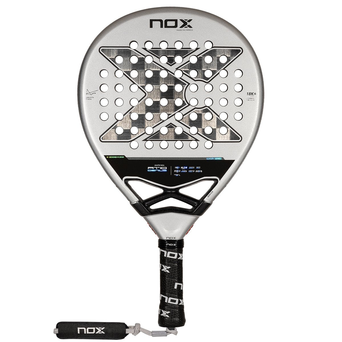 NOX AT10 Genius 18K By Agustin Tapia 2024 Padelracket