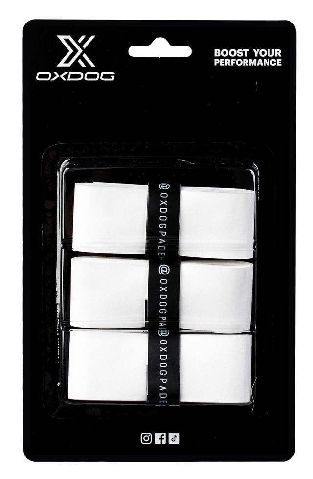 Oxdog Opti Overgrip WhiteTac - 3st