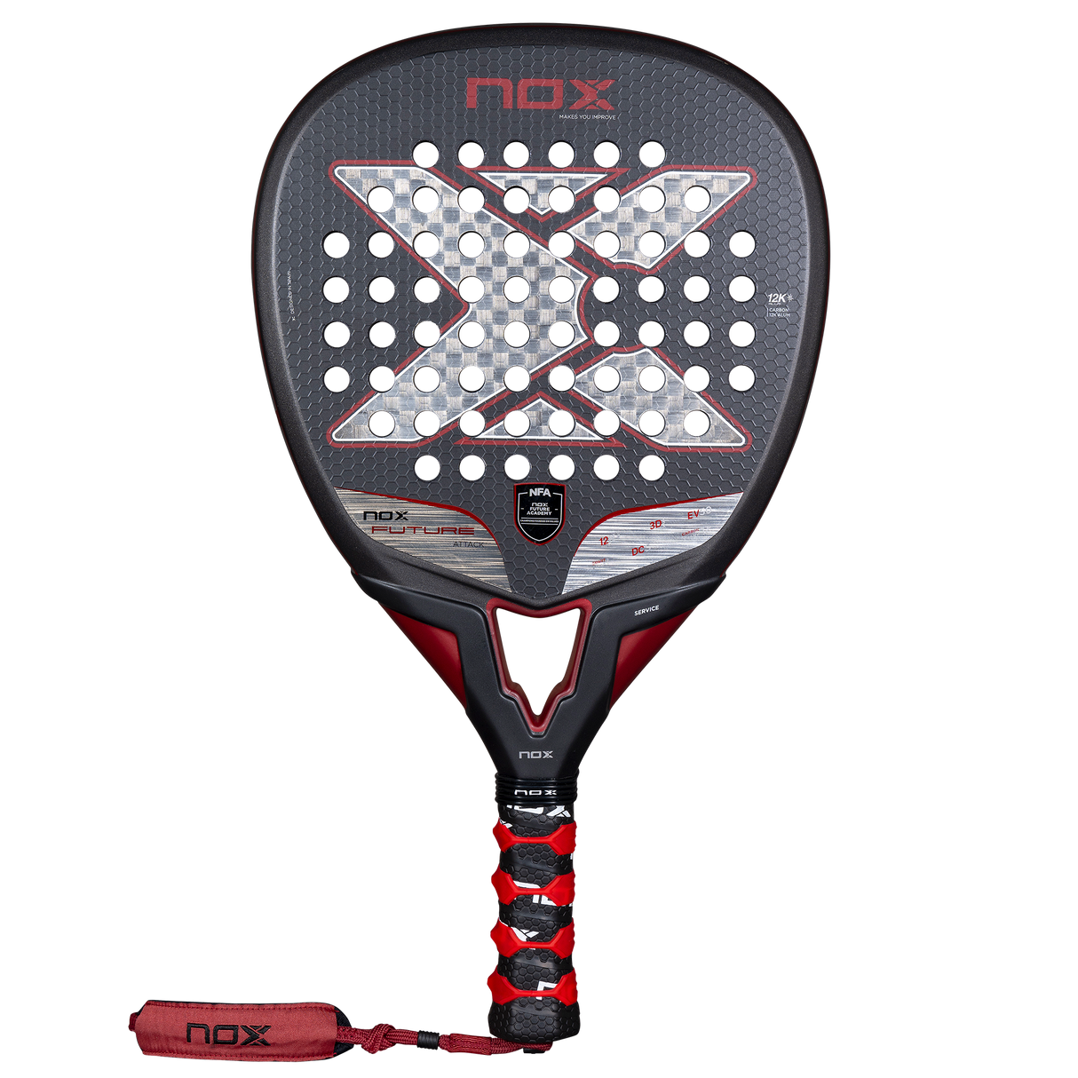 NOX Future Attack 12k Alum 2025 padelracket