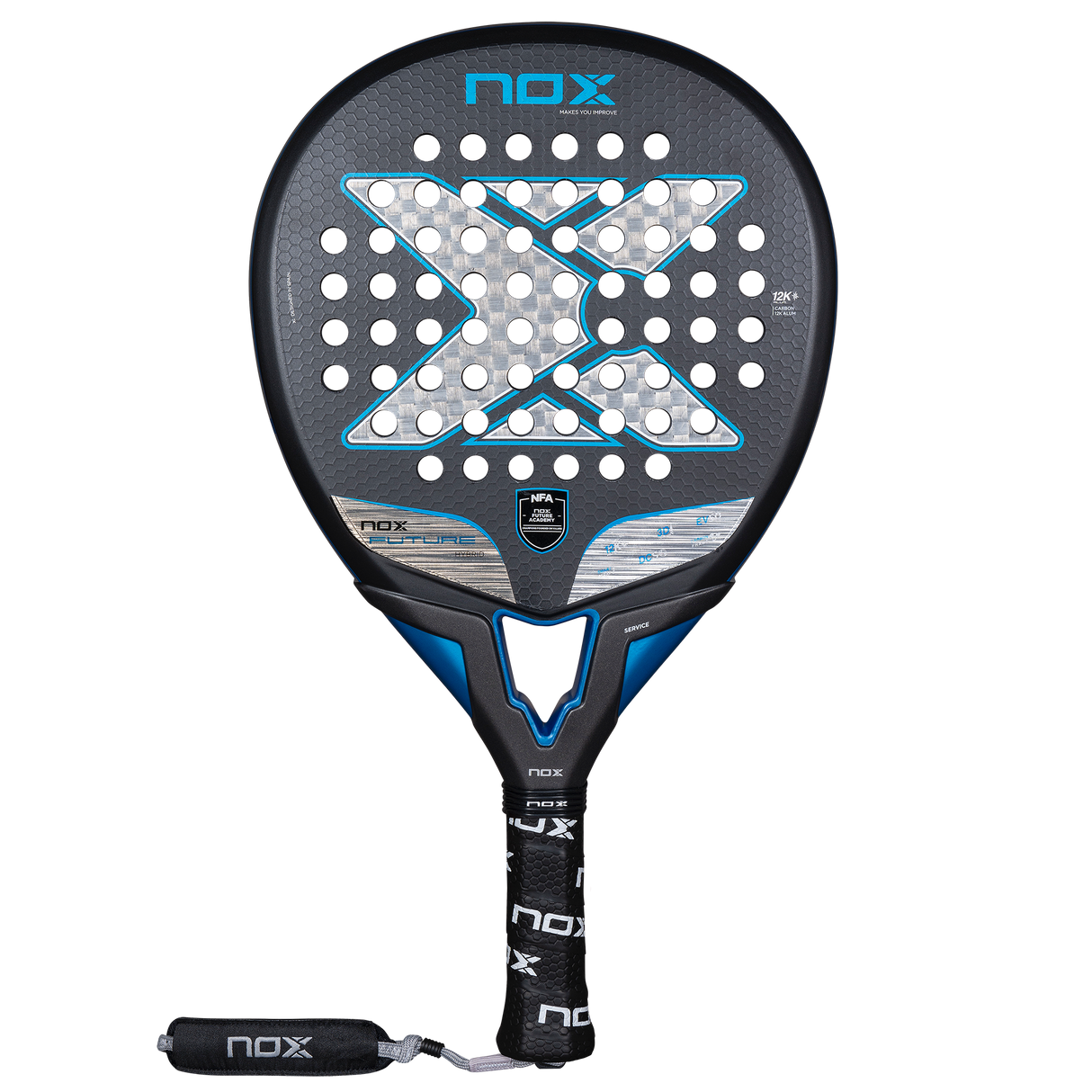 NOX Future Hybrid 12K Alum 2025 Padel Racket