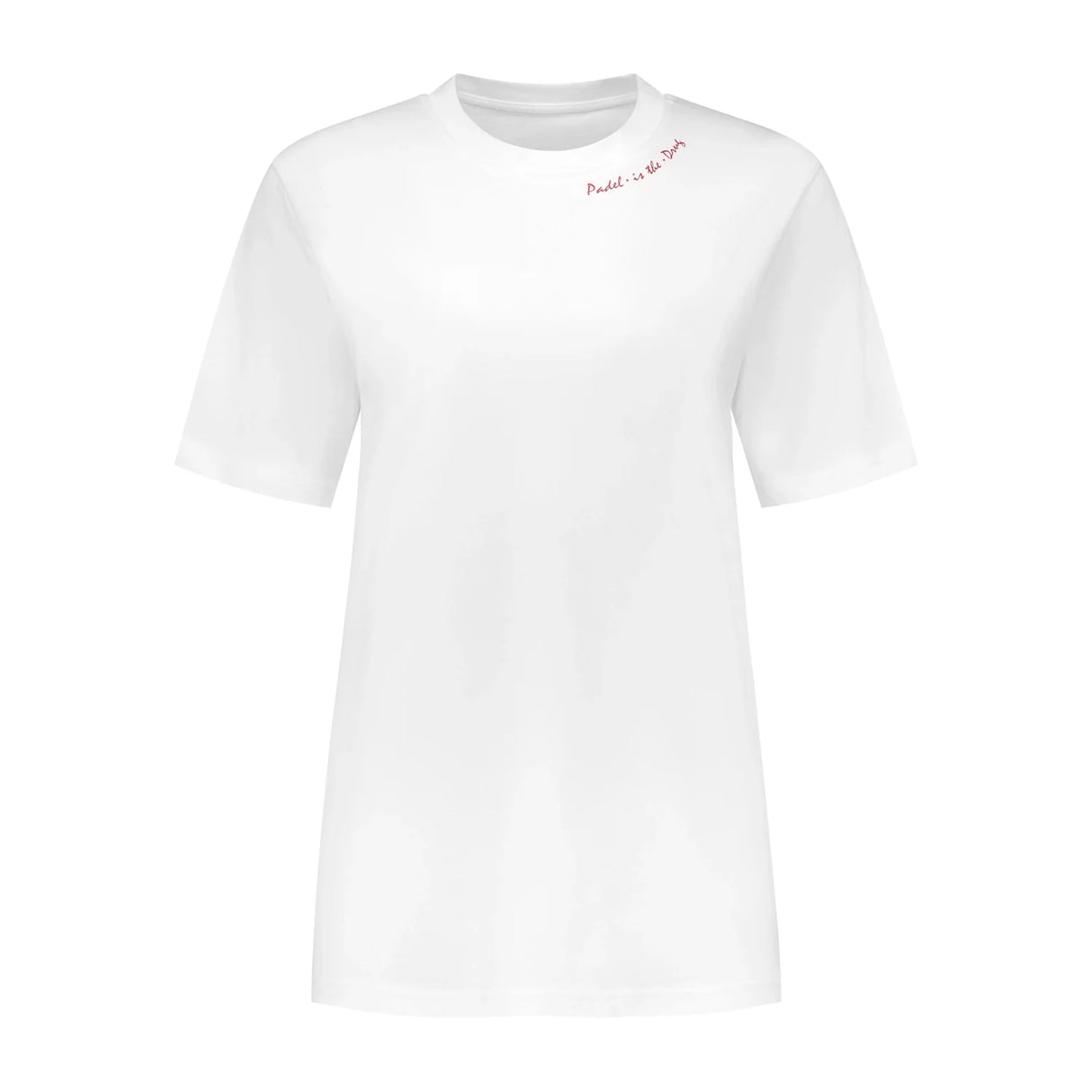 T-shirt Wit | Dames | Padel Is The Drug