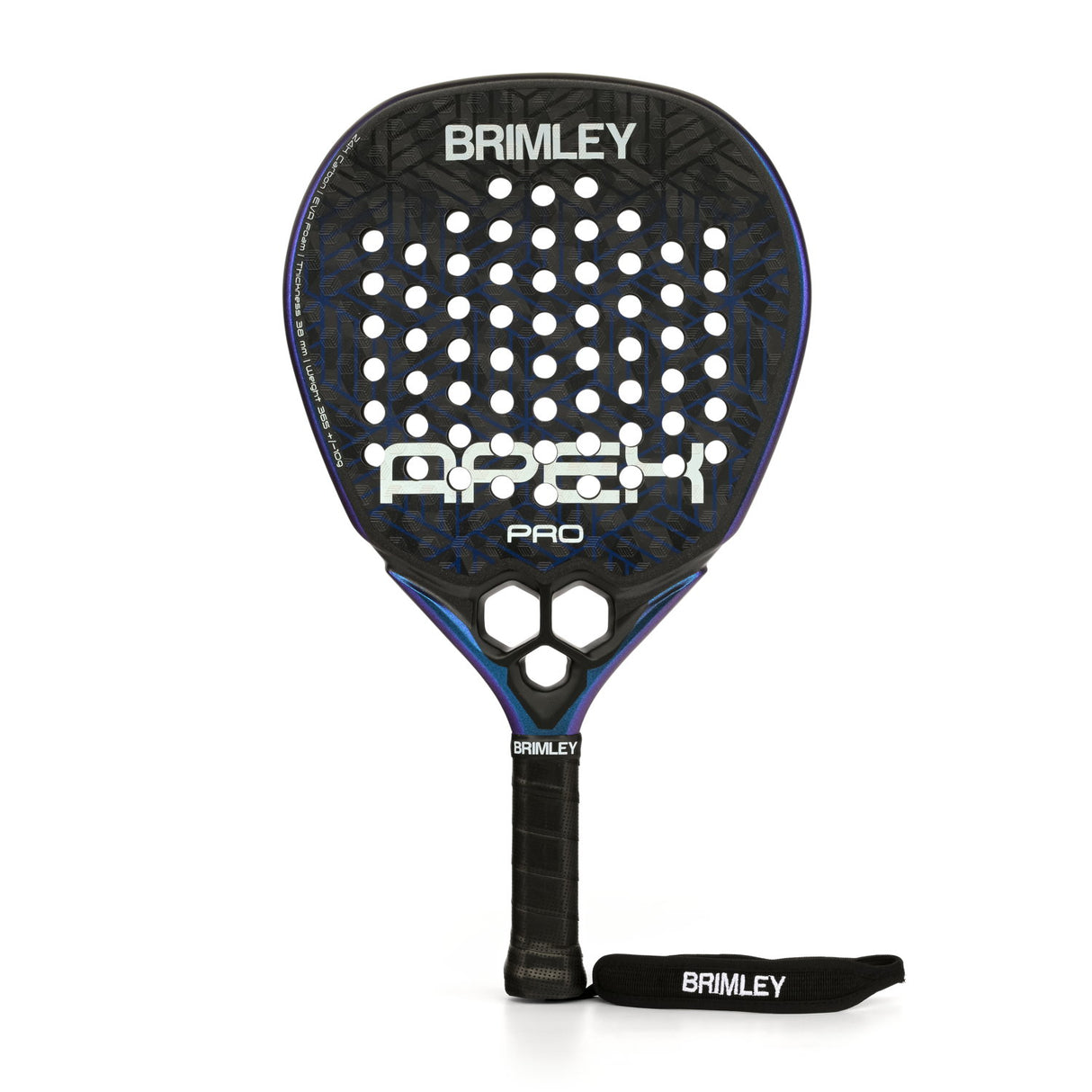 BRIMLEY APEX PRO 24k Padel Racket