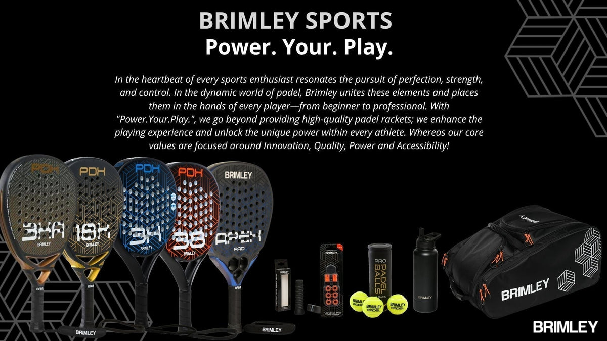 Brimley Racket BRIMLEY padel - Power.Your.Play