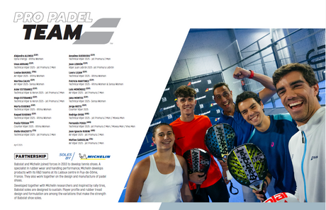 Ontdek de nieuwe Babolat 2026 padelracket collectie