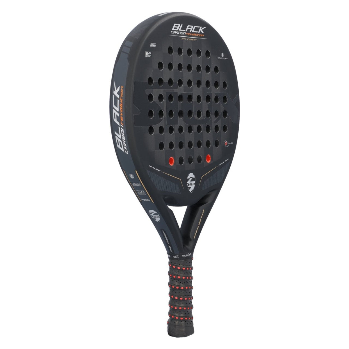 Siux Black Carbon Revolution 24k Padelracket