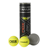 NOX Pro Titanium 4st. Padelballen