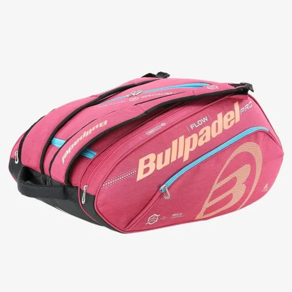 Bullpadel Flow 2022 Roze/Blauw Padeltas