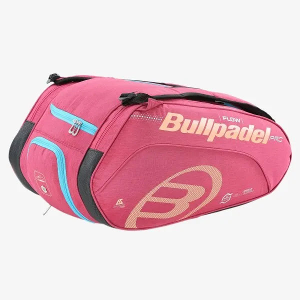 Bullpadel Flow 2022 Roze/Blauw Padeltas