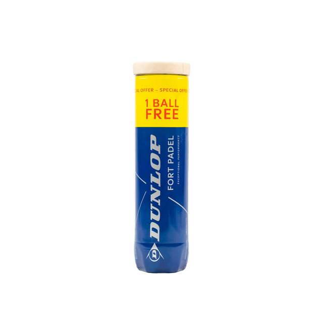 Dunlop Fort Padelballen 4 pack