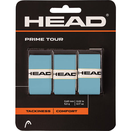 HEAD Prime Tour Overgrips 3pk Blauw