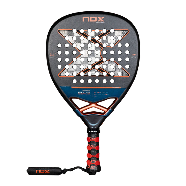 NOX AT10 Genius Attack 18K Alum By Agustín Tapia 2025 Padelracket