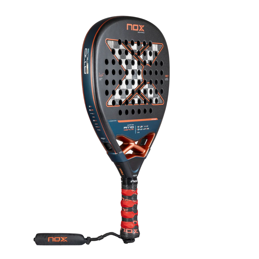 NOX AT10 Genius Attack 18K Alum By Agustín Tapia 2025 Padelracket