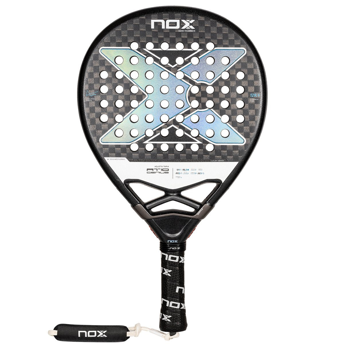 NOX AT10 GENIUS 12K By Agustin Tapia 2024 padelracket