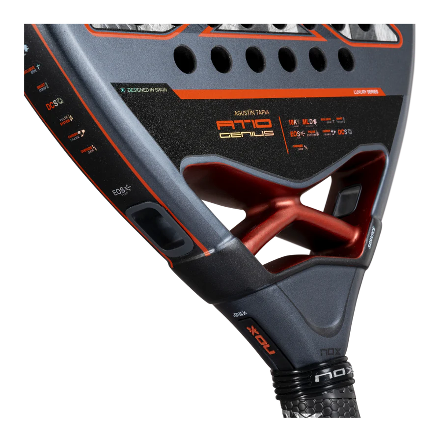 NOX AT10 Genius 18K Alum By Agustin Tapia 2025 Padelracket