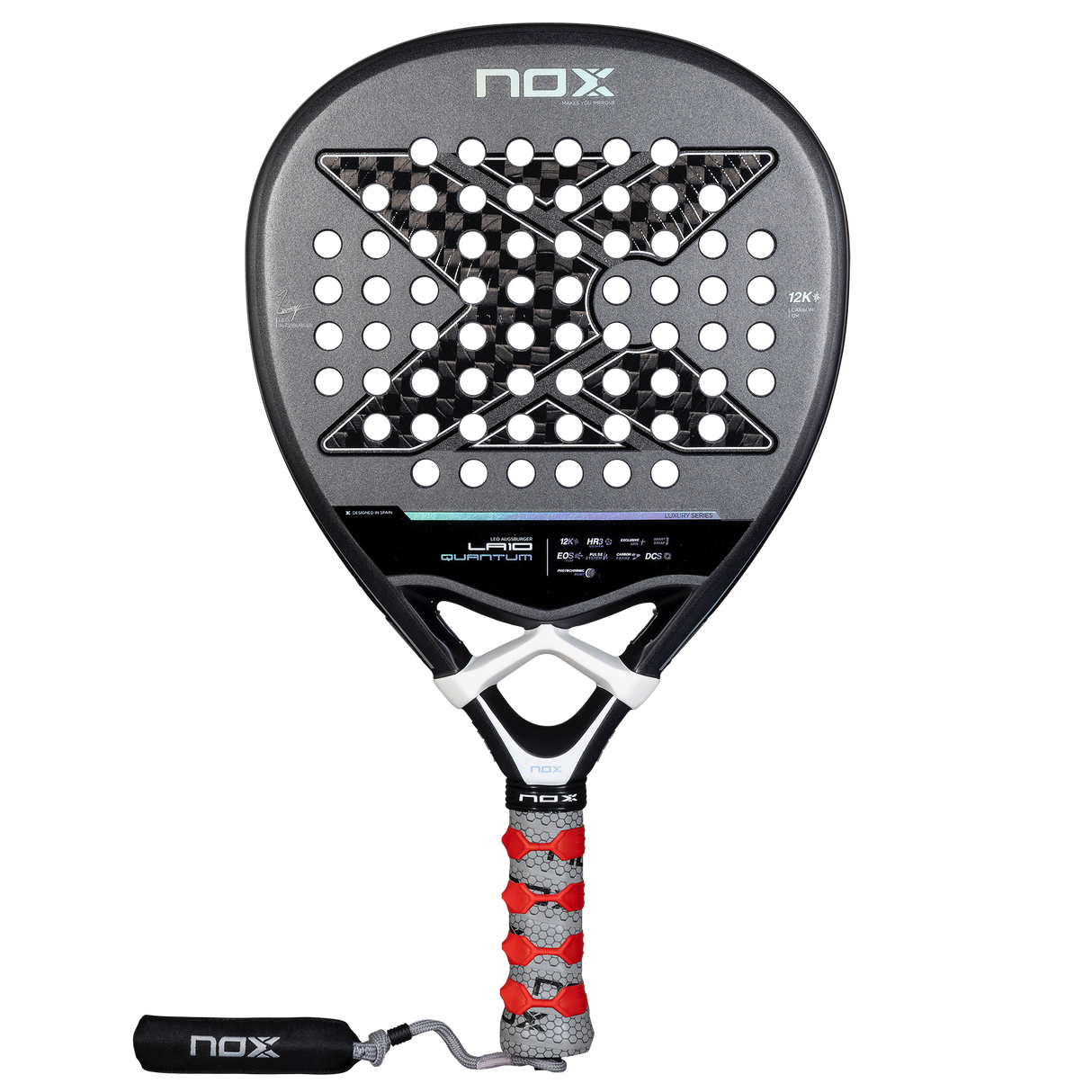 NOX LA10 Quantum 12K By Leo Augsburger 2025 padelracket
