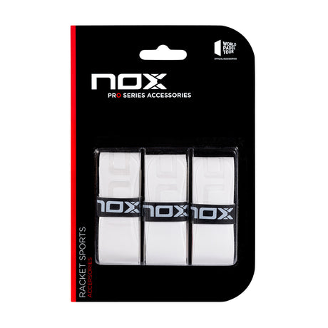 NOX Overgrips Pro Wit - 3st