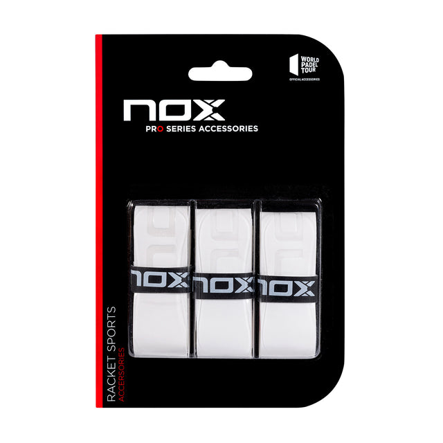 NOX Overgrips Pro Wit - 3st