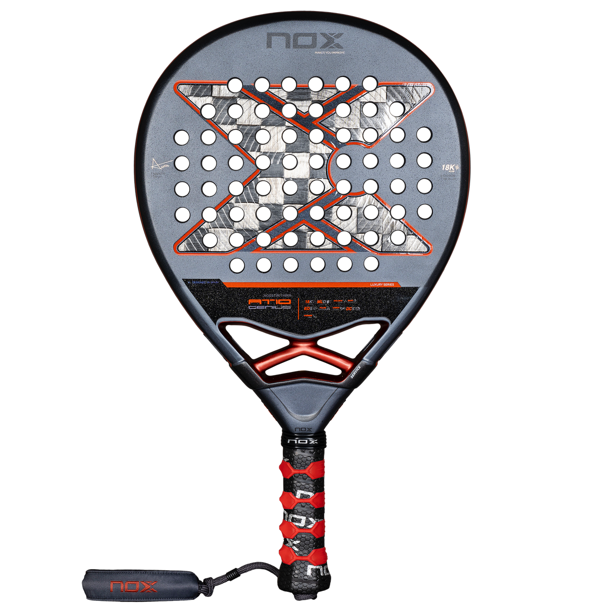 NOX AT10 Genius 18K Alum By Agustin Tapia 2025 Padelracket