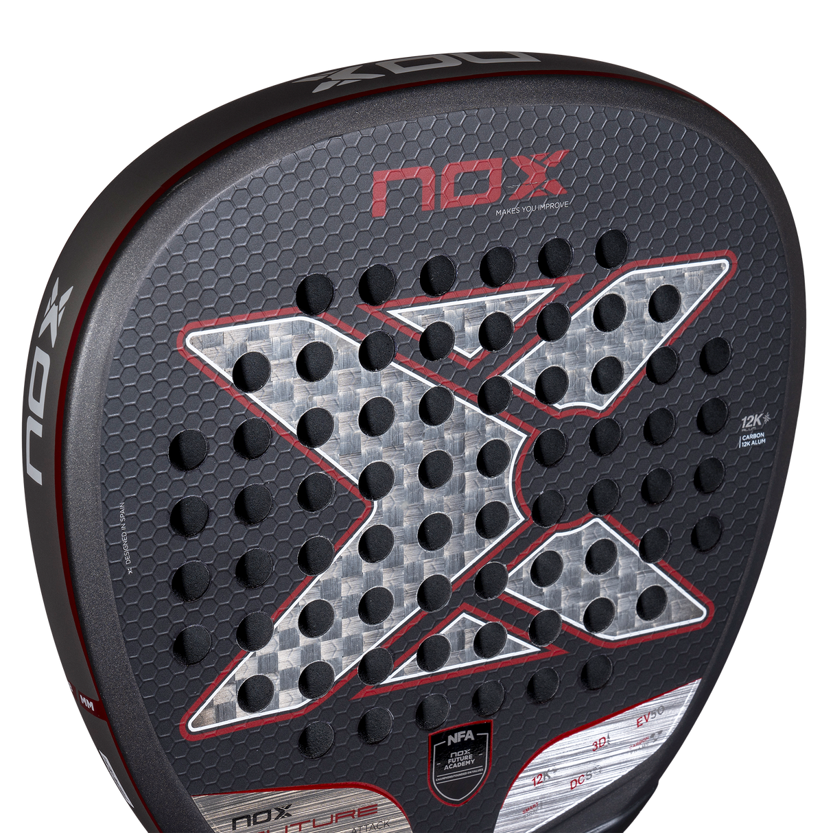 NOX Future Attack 12K Alum 2025 Padel Racket