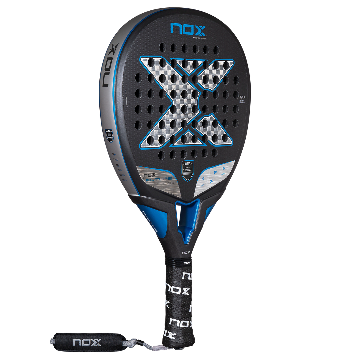 NOX Future Hybrid 12K Alum 2025 Padel Racket