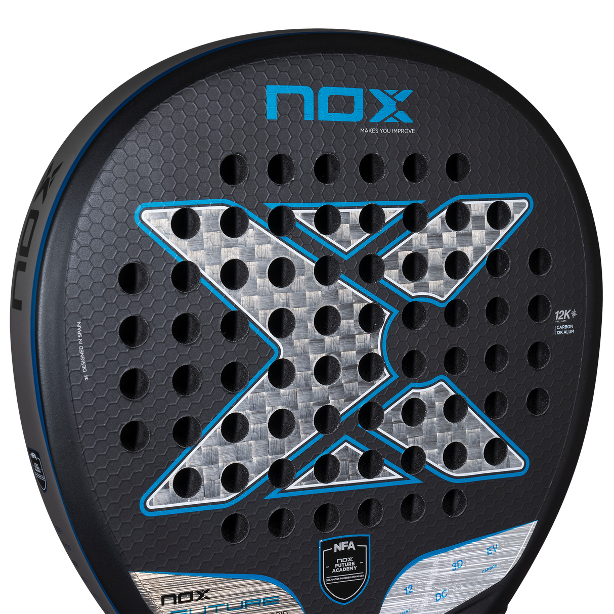 NOX Future Hybrid 12K Alum 2025 Padel Racket