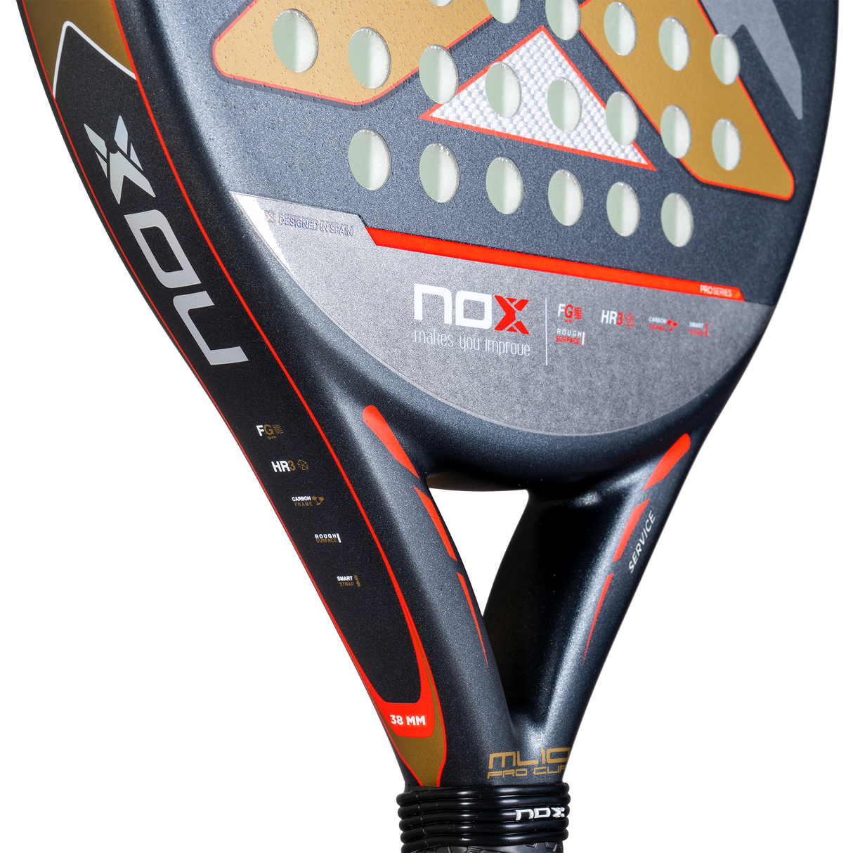 NOX ML10 Pro Cup Rough Surface Edition 2025 Padel Racket