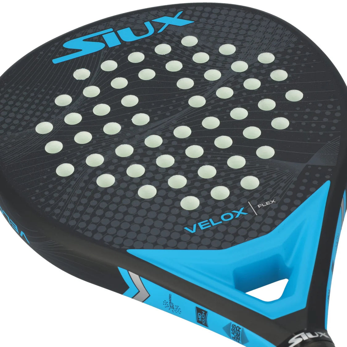 Siux Velox Flex blauw padelracket