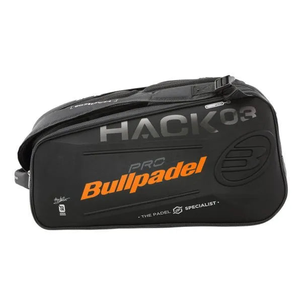 Bullpadel Hack Pro Zwart/Oranje Padeltas