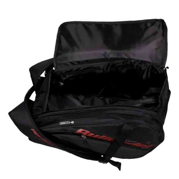 Bullpadel Vertex Zwart/Rood Padeltas