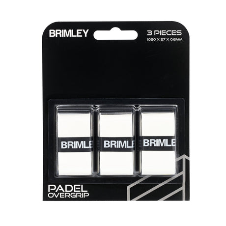 Brimley Overgrips Wit 3st