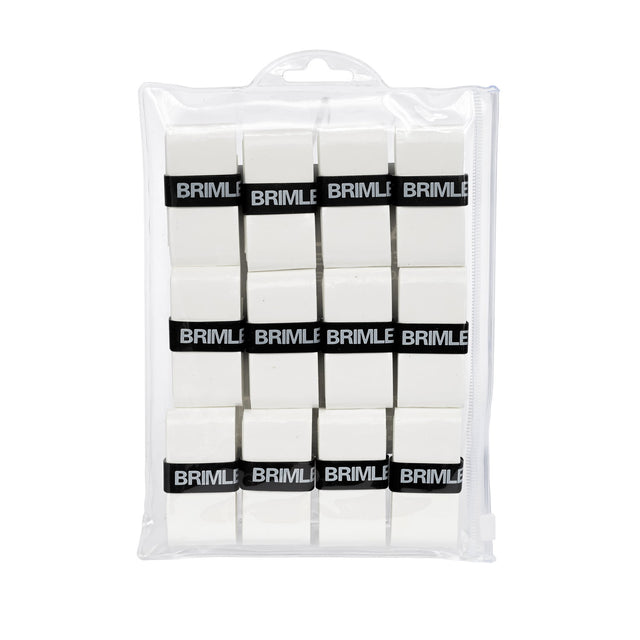 Brimley Overgrips Wit 12st