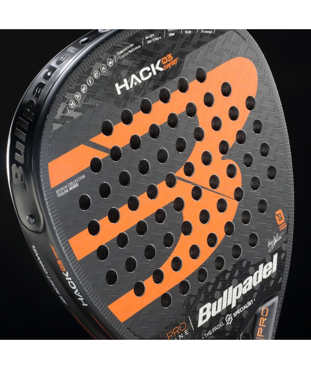 Bullpadel Hack 03 Comfort 24 Padel Racket